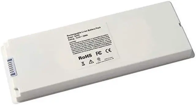 Main image of ARyee 59Wh 10.8V A1185 Laptop Battery Replacement for Apple MacBook 13 A1181 MA561 MA254 MA255 MB402 MB061 MB062 (Mid/Late 2006, Mid/Late 2007, Early/Late 2008, Early/Mid 2009)