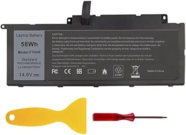 Main image of Futurebatt F7HVR Notebook Battery 14.8V 58WH Replaceable for Dell Inspiron 15 7537 Dell Insprion 17 7737 Series