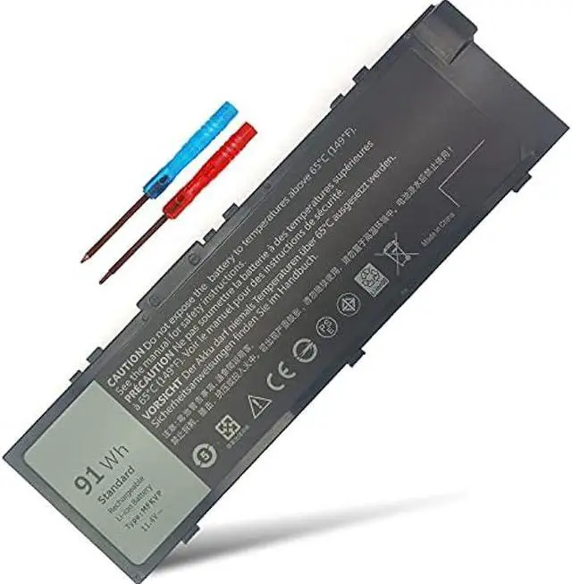 Main image of 91Wh MFKVP GR5D3 Battery for Dell Precision 15 7510 7520 M7510 17 7710 7720 M7710 Series M28DH 1G9VM T05W1 0FNY7 TWCPG 451-BBSF 451-BBSB