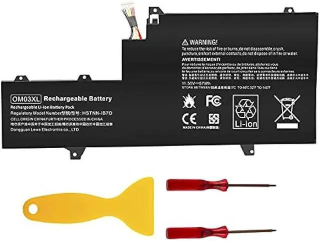Main image of Futurebatt OM03XL HSTNN-IB7O 863167-171 Laptop Battery Compatible with HP EliteBook x360 1030 G2 Series Notebook.HP OM03XL 3057XL 863167-1B1 863167-171 863280-855 HSN-I04C HSTNN-IB70 HSTNN-IB7O