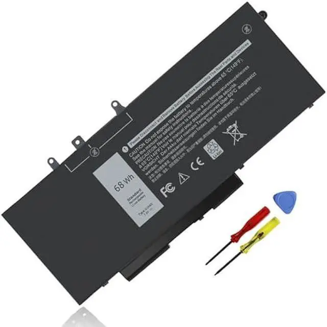 Main image of GJKNX 7.6V 68WH Battery Replacement for Dell Latitude 5480 5580 5490 5491 5580 5590 5591 5280 5288 5488 5491 5495 E5480 E5580 E5490 E5590 Precision 3520 3530 Series GD1JP 0GD1JP DY9NT 5YHR4 451-BBZG