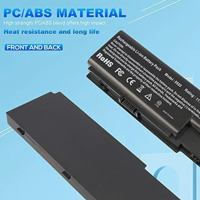 Alt view image 6 of 6 - Laptop Battery for Gateway NV73 NV74 NV78 5920G NV79, for Acer AS07B31 AS07B51 AS07B41 AS07B42 AS07B32 AS07B61 AS07B71 AS07B72 AS07B52 ICL50 ICY70 ICW50, Acer Aspire 5920 5315 5520 6930 7520 7720