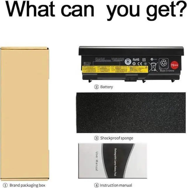 Alt view image 7 of 7 - LQM® 11.1V 94Wh/8.4Ah New Laptop Battery for Lenovo ThinkPad 70++ T430 T430i T410 T420 T420i T510 T520 T530 L412 L420 L430 L512 L520 L530 W510 W520 W530 45N1001 45N1000 45N1010 45N1011 0A36302