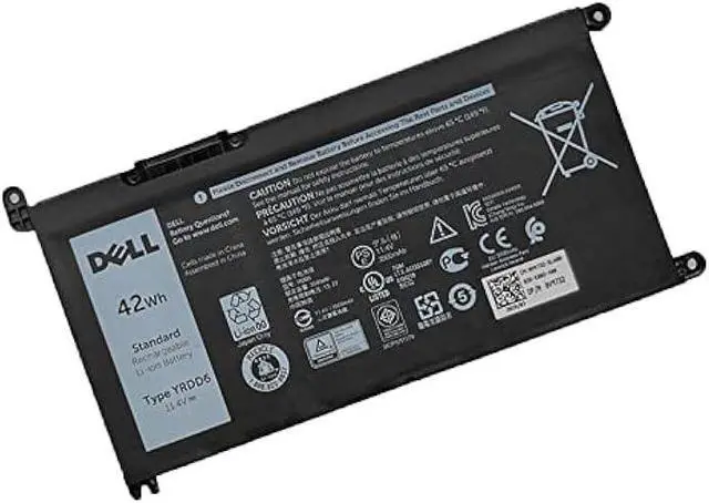 Main image of DELL YRDD6 Laptop Battery for replaceable Dell Inspiron 7586 5482 5485 5491 3310 2-in-1 3493 3582 3593 3793 5493 5593 5480 5590 5591 5594 5598 15 3583 3584 Vostro 3491 5481 5581 5490 5590 VM732
