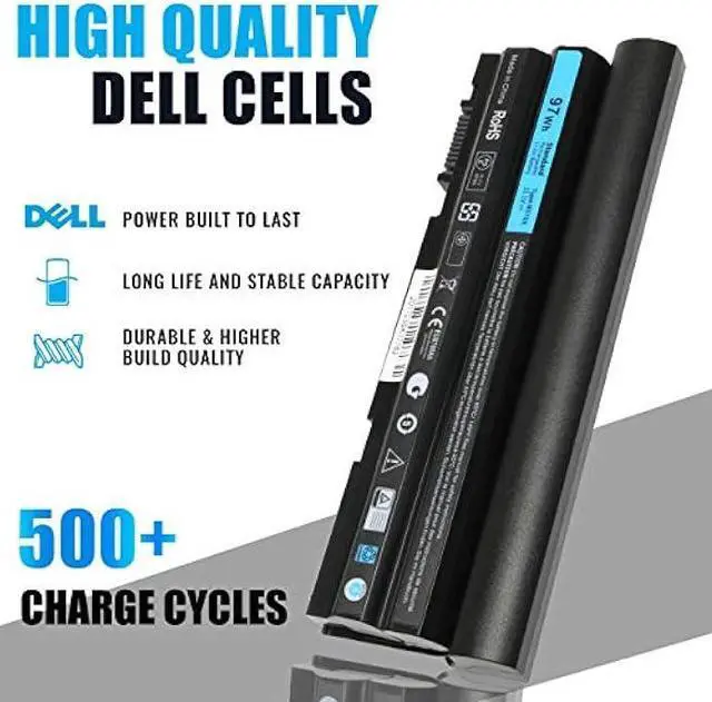 Alt view image 2 of 7 - 11.1V 97Wh 9cell Replacement Laptop Battery for Dell Latitude E6420 E6520 E6430 E6440 E6530 E6520 E5420 E5520 E5430 E5530, Compatible P/N: 2P2MJ M5Y0X T54FJ PRV1Y HCJWT 7FJ92 312-1325 312-1165