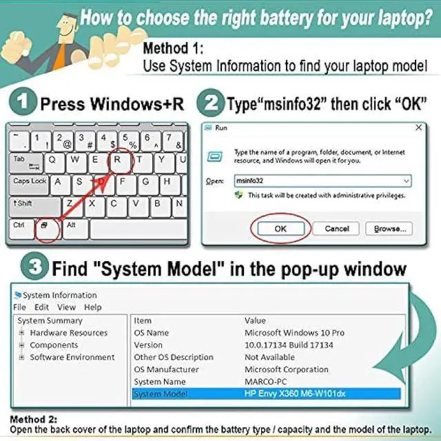 Alt view image 7 of 7 - RE03XL L32656-005 Laptop Battery Replacement for HP ProBook 450 G6 450 G7 440 G6 430 445 455R G6 430 440 445 G7 Serie for hp probook 450 g6 Battery
