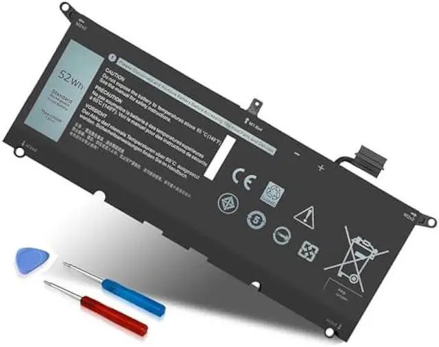 Main image of DXGH8 7.6V 52Wh Battery for Dell XPS 13 9370 9380 2019 Inspiron 13 7390 7391 2-in-1 5390 5391 7490 Latitude 3301 E3301 Vostro 5390 5391 Series 0H754V H754V G8VCF G8VCF6C HK6N5 P113G001 P82G P82G001