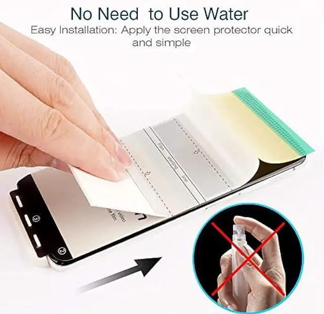 Alt view image 5 of 5 - LK 2 Pack Screen Protector for Samsung Galaxy Note 20 Ultra 5G 6.9 inch, 2 Pack Camera Lens Protector, Positioning Tool, Fingerprint Reader Support, Flexible TPU Film