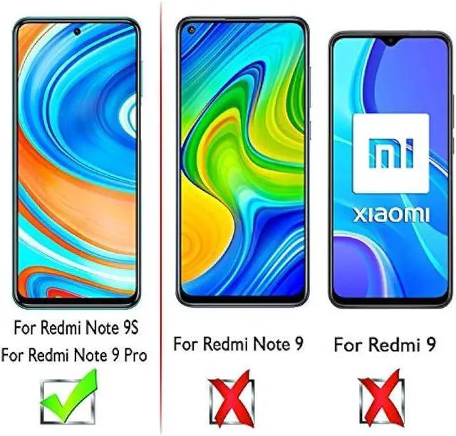 Alt view image 2 of 6 - 3 Pack Tempered Glass Screen Protector for Xiaomi Redmi Note 9S / 9 Pro 5G, Anti Scratch, Bubble Free