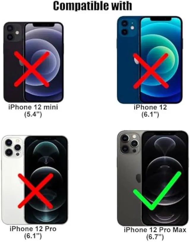 Alt view image 2 of 6 - (3+3) For iPhone 12 Pro Max (6.7) (3 Pack) Anti Spy Private Tempered Glass Film Privacy Screen Protector with Camera Lens Protector, Not Affect Flash, Anti Scratch