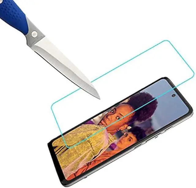 Alt view image 4 of 5 - Mr.Shield [3-Pack] Designed For Motorola Moto G60s [Tempered Glass] [Japan Glass with 9H Hardness] Screen Protector with Lifetime Replacement