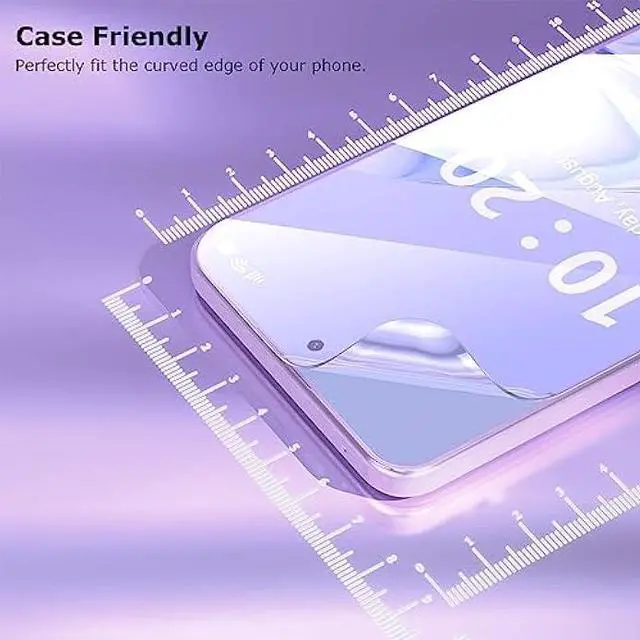 Alt view image 5 of 6 - For Samsung Galaxy Z Flip 6 / Galaxy Z Flip 5 Screen Protector, 3 pcs Inner Screen Flexible Film + 3 pcs Tempered Glass Back Screen Protector for Galaxy Z Flip 5/6 5G, HD Bubble Free, Anti Scratch