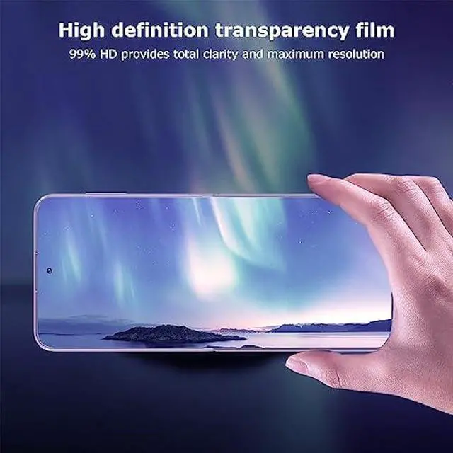 Alt view image 6 of 6 - For Samsung Galaxy Z Flip 6 / Galaxy Z Flip 5 Screen Protector, 3 pcs Inner Screen Flexible Film + 3 pcs Tempered Glass Back Screen Protector for Galaxy Z Flip 5/6 5G, HD Bubble Free, Anti Scratch