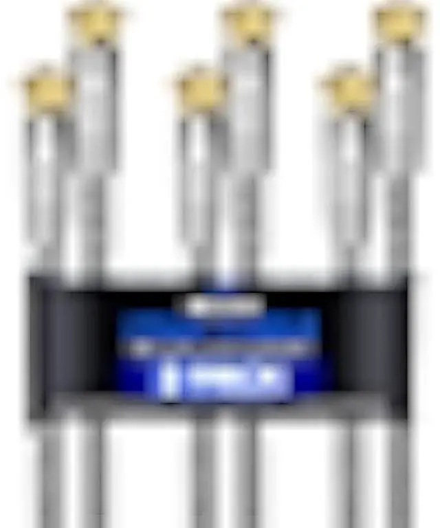 Main image of Coaxial Cable 15 Feet, 3 Pack - Durable Nylon Braided Black & White RG6 Coax Cable - Triple Shielded TV Antenna Wire