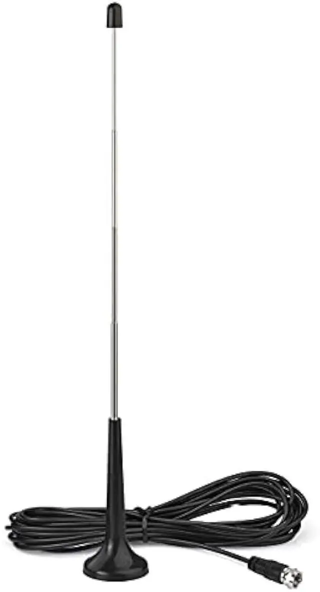 Alt view image 2 of 6 - Bingfu Magnetic Base Telescopic FM Antenna and AM Loop Antenna for Pioneer Onkyo Yamaha Marantz Indoor Digital HD Radio FM Bluetooth Home Stereo Receiver AV Audio Video Home Theater Receiver Tuner