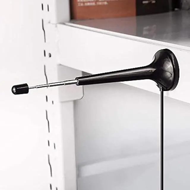 Alt view image 6 of 6 - Bingfu Magnetic Base Telescopic FM Antenna and AM Loop Antenna for Pioneer Onkyo Yamaha Marantz Indoor Digital HD Radio FM Bluetooth Home Stereo Receiver AV Audio Video Home Theater Receiver Tuner