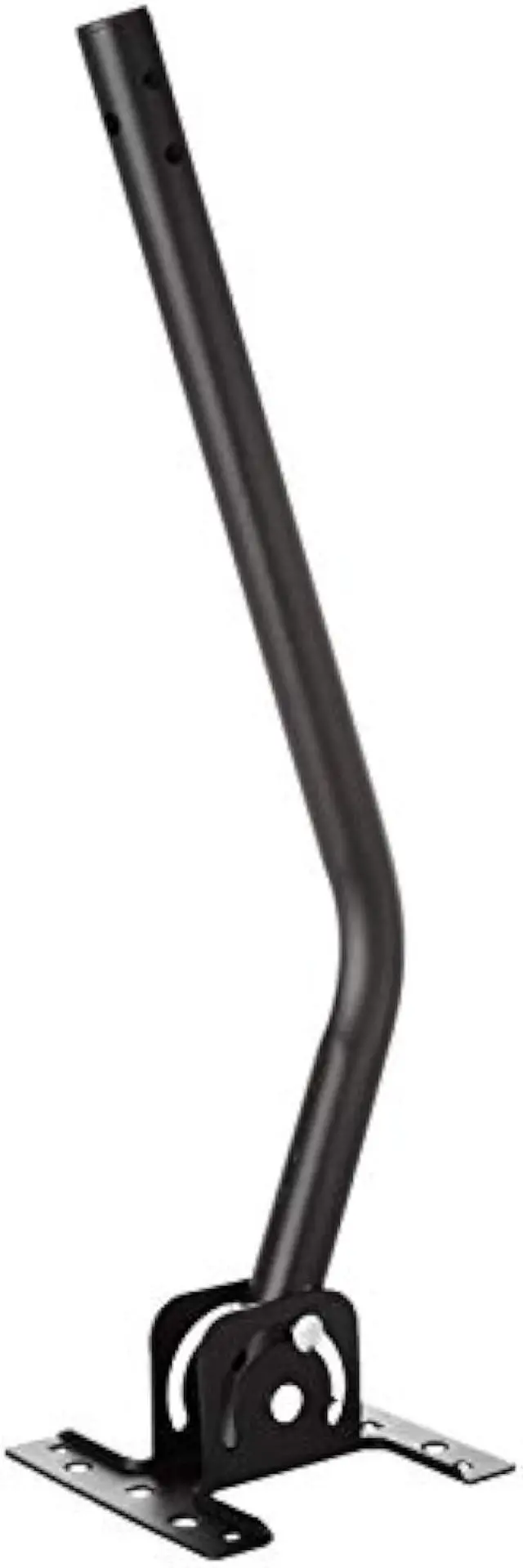 Main image of Adjustable Satellite Dish Antenna Mount 1 Inch for Roof or Wall Installation, TV J Pole Mounting Bracket Weatherproof, Hardware Included