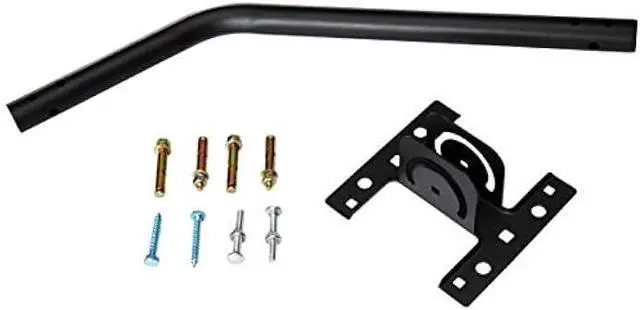 Alt view image 4 of 5 - Adjustable Satellite Dish Antenna Mount 1 Inch for Roof or Wall Installation, TV J Pole Mounting Bracket Weatherproof, Hardware Included