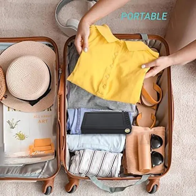 Alt view image 5 of 5 - Acogedor 5 Inch Portable TV, 1080P ATSC Pocket Digital Car TV, with 1500mAh Rechargeable Battery, Support USB, TF Card, Mini Digital Television for Camping, Kitchen