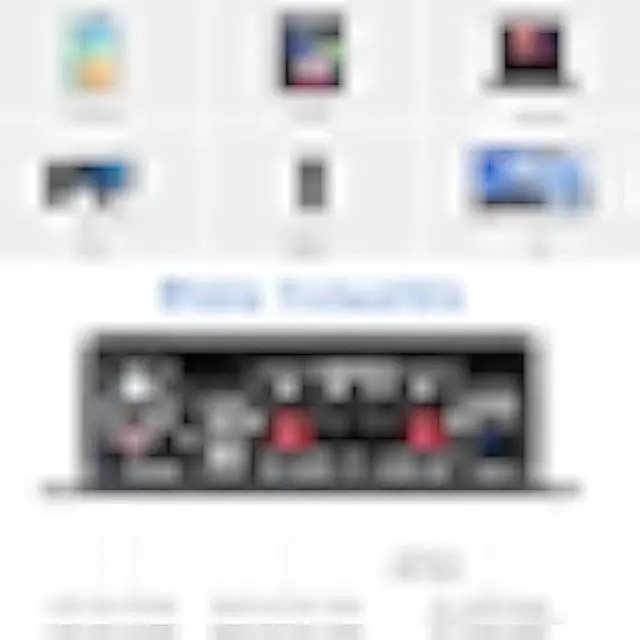 Alt view image 4 of 5 - AK-380 USB SD BT.C FM AUX Audio Power Amplifier 400W+400W 2.0 CH HiFi Stereo AMP Speaker Bluetooth 5.0 Amp Receiver with 12V 5A Power Supply,FM Antenna for Car Home Bar Party