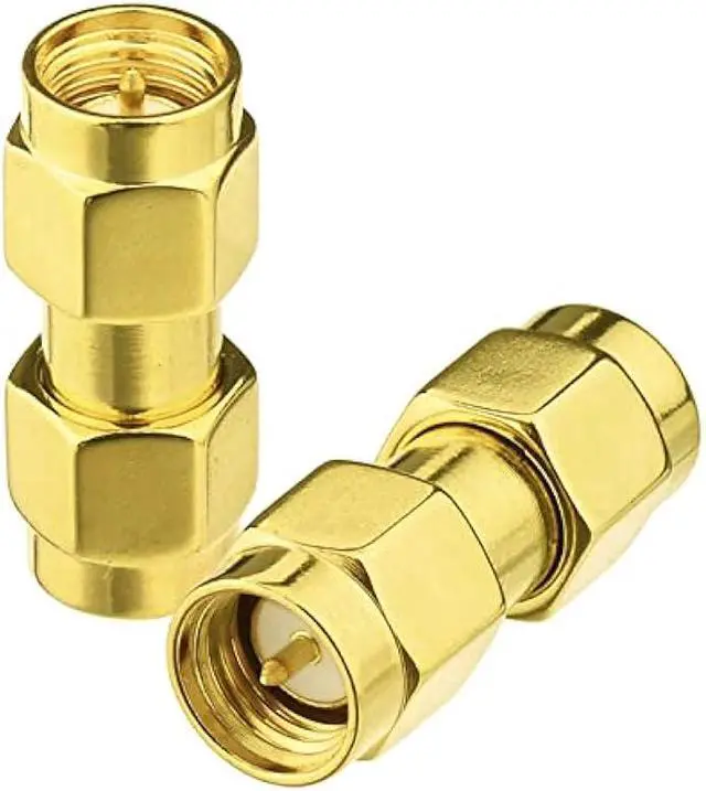 Alt view image 5 of 7 - Superbat SMA Male to SMA Female Bulkhead RF Coaxial Cable RG8X Cable 15ft + 3pcs RF Coax SMA Adapter Kit for SDR Antenna Ham Radio,3G 4G LTE Antenna,ADS-B,GPS etc.