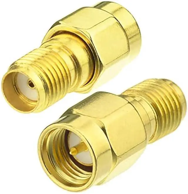 Alt view image 6 of 7 - Superbat SMA Male to SMA Female Bulkhead RF Coaxial Cable RG8X Cable 15ft + 3pcs RF Coax SMA Adapter Kit for SDR Antenna Ham Radio,3G 4G LTE Antenna,ADS-B,GPS etc.