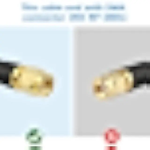 Alt view image 3 of 7 - KMR240 SMA Male to SMA Male Coaxial Cable 50 ohm Coax Ultra Low Loss Antenna Extension for 3G/4G/5G/LTE Network Equipment, GPS, RF Radio (8FT)