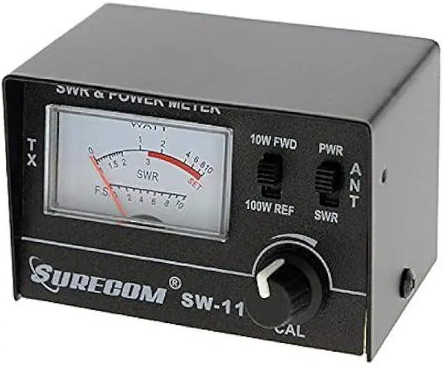 Alt view image 2 of 5 - Mcbazel SURECOM SW-111 100 Watt SWR/Power Meter for CB Radio Antenna