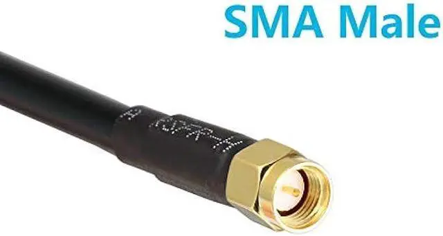 Alt view image 2 of 5 - GEMEK 10ft SMA Male to SMA Female Pure Copper Cable, Low Loss S-MR240 Extension Coaxial - Antenna Lead Extender for 3G 4G 5G 6G LTE ADS-B Ham GPS WiFi RF Radio Use (50 Ohm Not for TV)