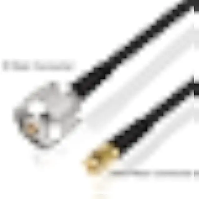 Alt view image 2 of 5 - Superbat 25ft Low Loss N Male to SMA Male Cable - RG8x 50 Ohm for 3G/4G LTE/5G/WiFi/GPS ADS-B Radio Antenna Router Modem or Surge Arrester Use