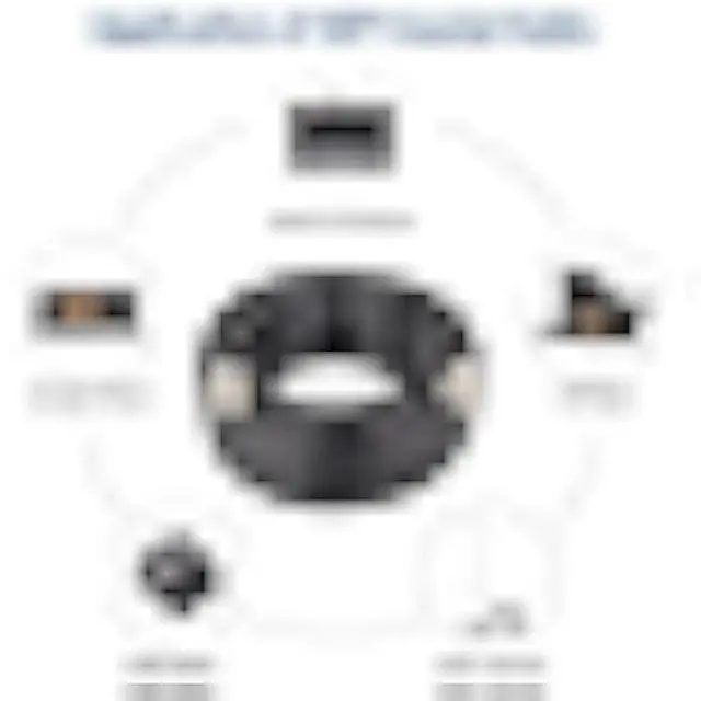 Alt view image 5 of 6 - RG8x Coaxial Cable 200ft,CB Coax Cable 50 Ohm,UHF PL259 Male to Male Low Loss CB Antenna Extension for HAM Radio,VHF Radio,SWR Meter,Dummy Load,Antenna Analyzer