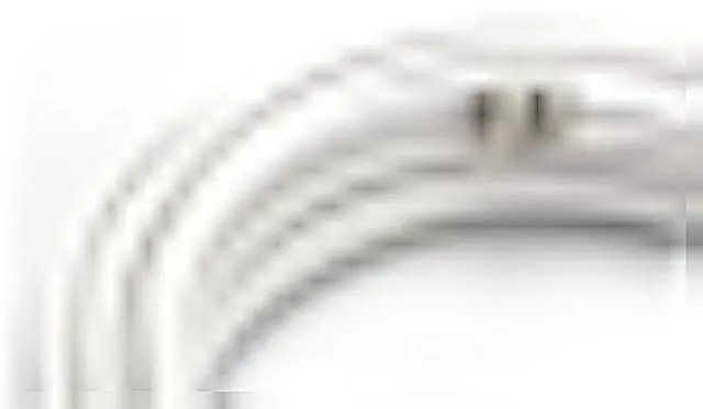 Alt view image 2 of 6 - THE CIMPLE CO 25 FT Dual RG6 Coaxial Cable with 18 AWG Copper Ground Wire - RG6 Siamese Twin Coax - Compatible with Satellite, Cable TV, HD Antenna - White, 25 Feet (7 Meters)