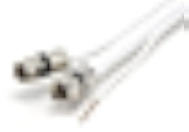 Alt view image 3 of 6 - THE CIMPLE CO 25 FT Dual RG6 Coaxial Cable with 18 AWG Copper Ground Wire - RG6 Siamese Twin Coax - Compatible with Satellite, Cable TV, HD Antenna - White, 25 Feet (7 Meters)