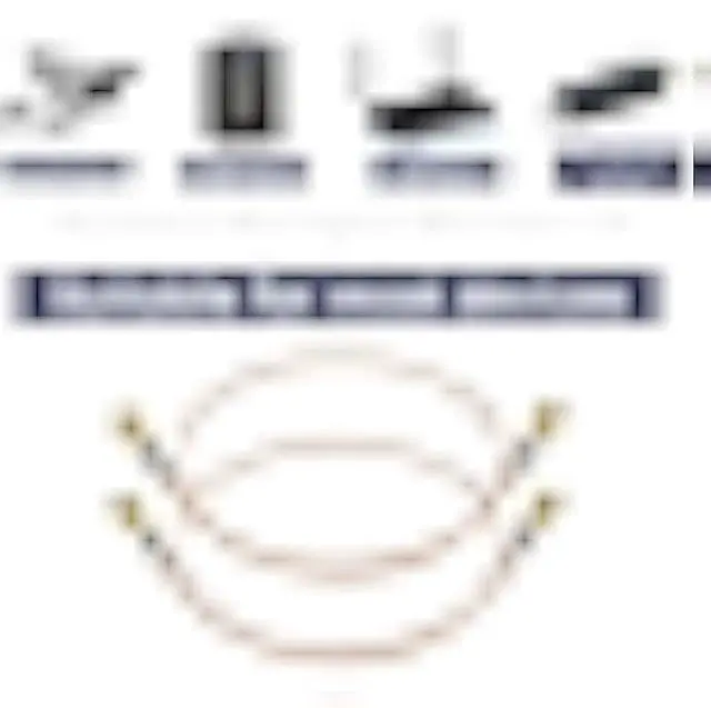 Alt view image 3 of 6 - Superbat SMA Male to SMA Male Coaxial Cable 6ft RG316 Coax Cable 50Ohm for 3G 4G LTE WiFi Antenna Analyzer Router RTL SDR Dongle SWR Meter MMDVM Units etc. 2-Pack