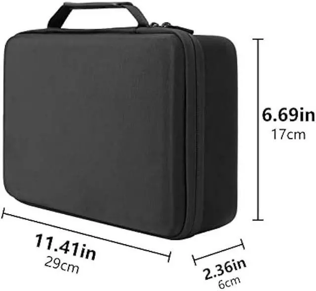 Alt view image 6 of 6 - co2CREA Hard Case Replacement for AuKing Projector 2025 Upgraded Mini Projector 7500 lumens Multimedia Home Theater Video Projector