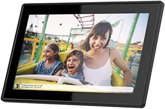 Main image of 15.6 Inch 16GB WiFi Picture Frame with FHD 1920x1080 IPS Display,Touch Screen,Send Photos or Small Videos from Anywhere in The World, Wall Mountable, Portrait and Landscape(Black)