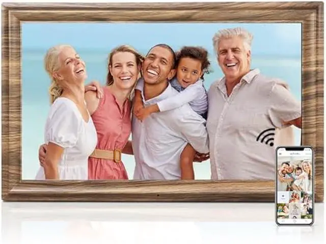 Main image of 16 Inch Large Digital Picture Frame, Canupdog Digital Photo Frame with 32GB Storage Wall Mountable, Auto-Rotate, Motion Sensor Share Photo Video via App