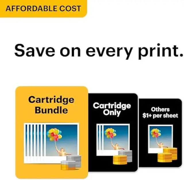 Alt view image 2 of 5 - KODAK Dock Plus 4PASS Instant Photo Printer, 4x6 inches, 50 Sheets Bundle