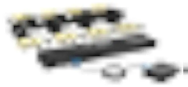 Main image of MT-VIKI KVM Switch 8 Port, 8X1 Rackmount KVM Switch VGA, Included 8 2-in-1 KVM Cables & Wire-Desktop Selector & Power Adapter, Fit 1U 19'' Rack