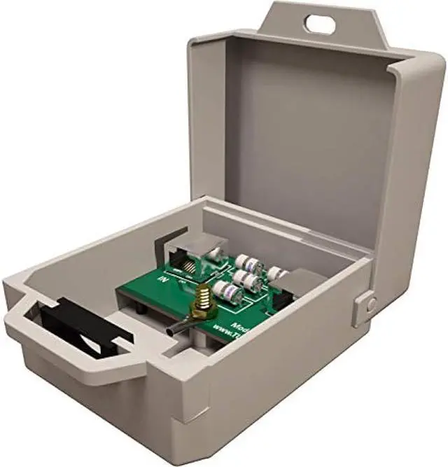 Main image of Tupavco TP303 Ethernet Surge Protector Outdoor for PoE+ Gigabit 1000Mbs - LAN Network Thunder Lightning Surge Protection Suppressor/Arrester