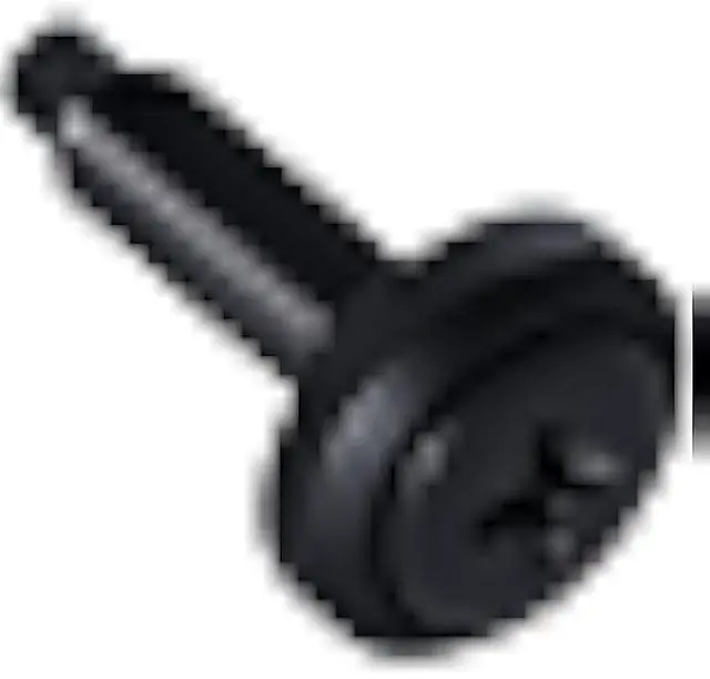 Main image of ECHOGEAR Server Rack Screws 50 Pack - 10/32 Steel Screws with Attached Nylon Washers & Pilot Point Heads - Made to Use with Network Racks, Enclosures, & Cabinets