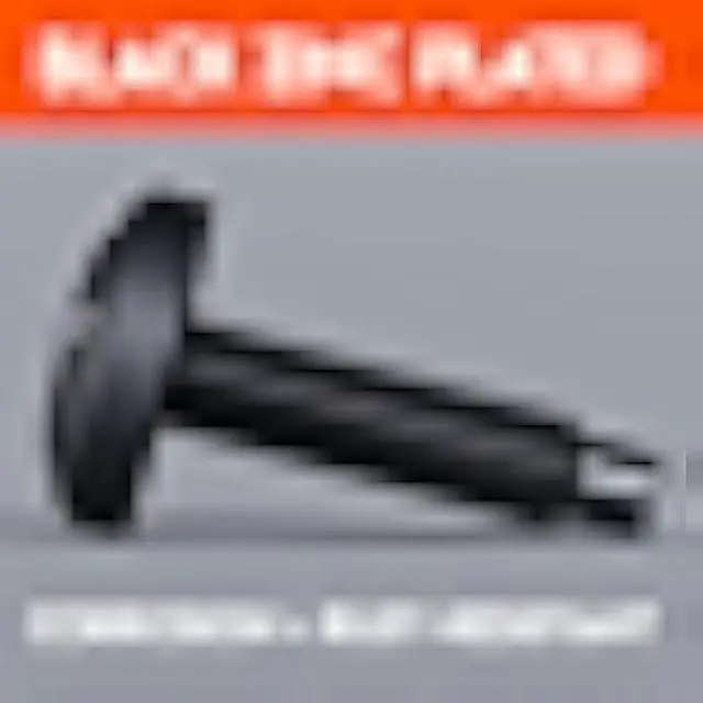 Alt view image 6 of 6 - ECHOGEAR Server Rack Screws 50 Pack - 10/32 Steel Screws with Attached Nylon Washers & Pilot Point Heads - Made to Use with Network Racks, Enclosures, & Cabinets