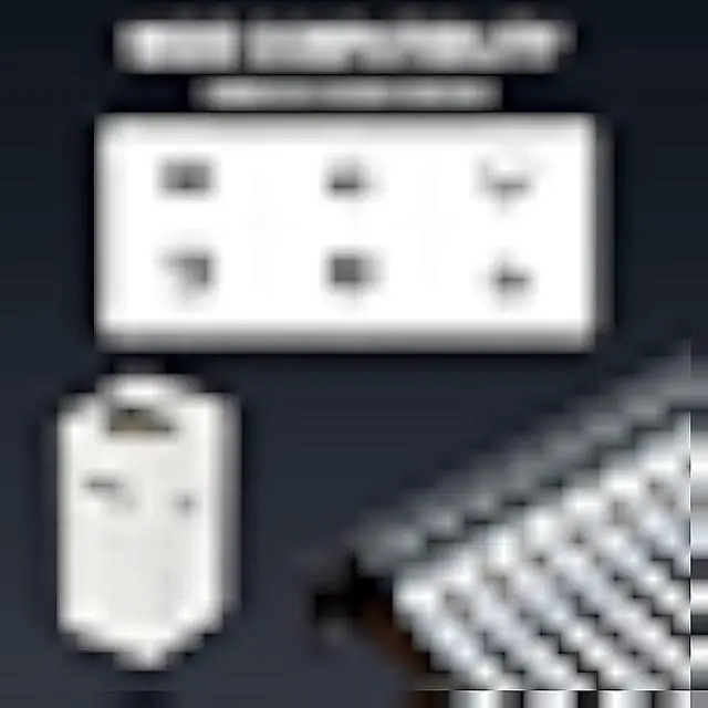 Alt view image 2 of 6 - iwillink 10Gbps Cat7 Patch Panel 24 Port, RJ45 Through Coupler 1U Shielded Patch Panel STP 19-Inch with Back Bar, Wallmount or Rackmount, Compatible with Cat7, Cat6A, Cat6, Cat5e, Cabling