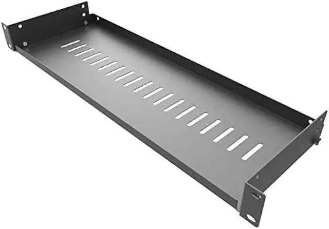 Main image of Jingchengmei 1U Disassembled Vented Cantilever Server Rack Mount Shelf 6(152mm) Depth for 19-Inch Network/AV Equipment Rack and Cabinet(1U6V)