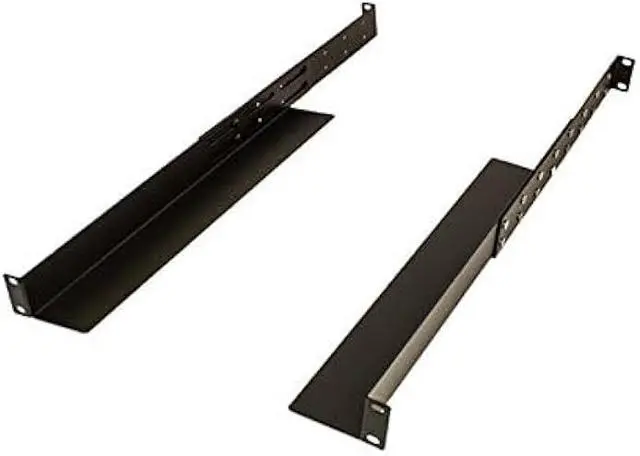 Alt view image 2 of 5 - NavePoint Universal 1U Rack Mount 4-Post Shelf Rail for Dell Compaq IBM HP APC - 33.5 Inches deep