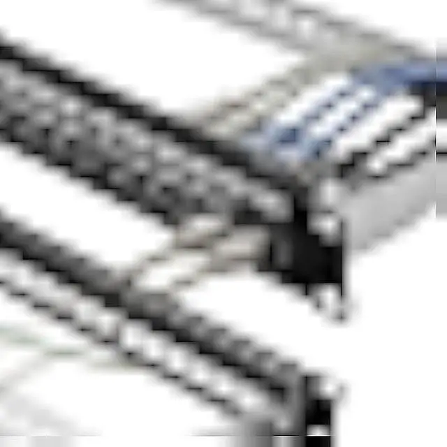 Main image of Rapink Patch Panel 24 Port Cat6A with Inline Keystone 10G Support, Coupler Patch Panel STP Shielded 19-Inch with Removable Back Bar, 1U Network Panel for Cat7, Cat6, Cat6A, Cat5e