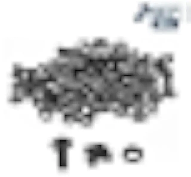 Alt view image 7 of 7 - 50 Pack of Black M6 Cage Nuts & Screws for Rack Mount Equipment Server 19 and 10 Cabinet, Patch Panel, Server Shelves Fixing & Installation Screws & Cage Nuts Wall Mount Server Network Enclosure