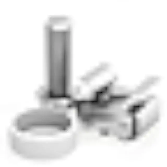 Main image of M6 x 16mm Rack Mount Cage Nuts, Screws and Washers - 50 Pack for Server Cabinets, Shelves, Routers - Self-Locking Cable Ties