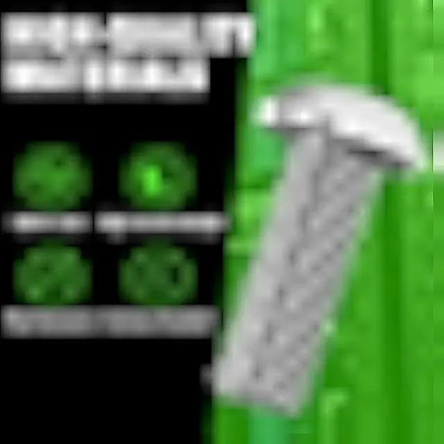 Alt view image 3 of 5 - M6 x 16mm Rack Mount Cage Nuts, Screws and Washers - 50 Pack for Server Cabinets, Shelves, Routers - Self-Locking Cable Ties