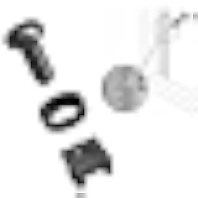 Alt view image 4 of 7 - 50 Pack of Black M6 Cage Nuts & Screws for Rack Mount Equipment Server 19 and 10 Cabinet, Patch Panel, Server Shelves Fixing & Installation Screws & Cage Nuts Wall Mount Server Network Enclosure